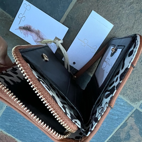 NWT JESSICA SIMPSON PATSY SMALL ZIP AROUND WALLET CASE ORGANIZER - Picture 8 of 10